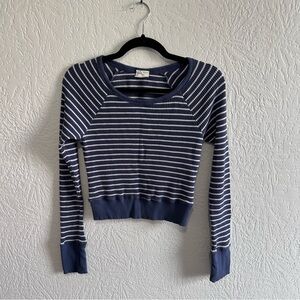 OFFLINE by Aerie Women’s Long Sleeve Striped Top Size Medium